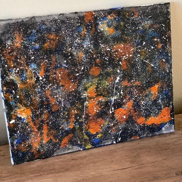 Original Abstract 11x14 Painting - Picture 2 of 5